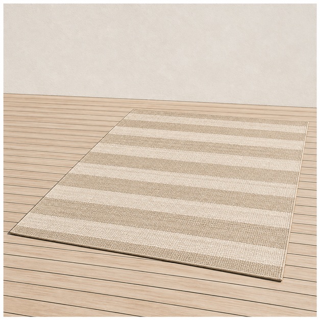Striped Outdoor Rug by TOG & TOG MARINE