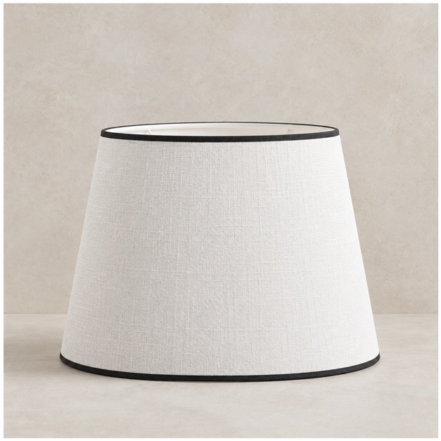 Lampshade with Black Trim by TOG & TOG