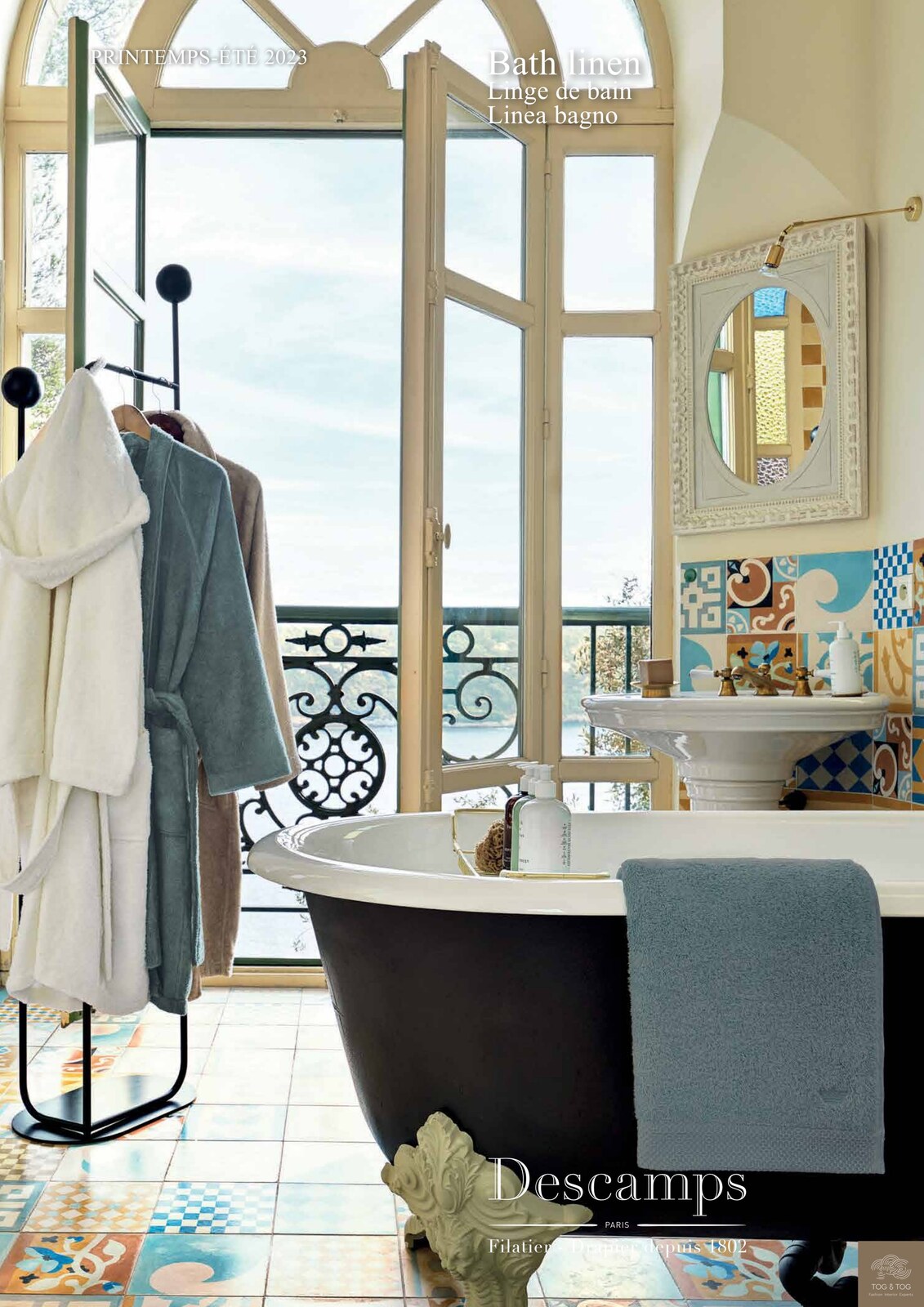 Descamps — Descamps | Spring/Summer 2023 | Bathlinen
