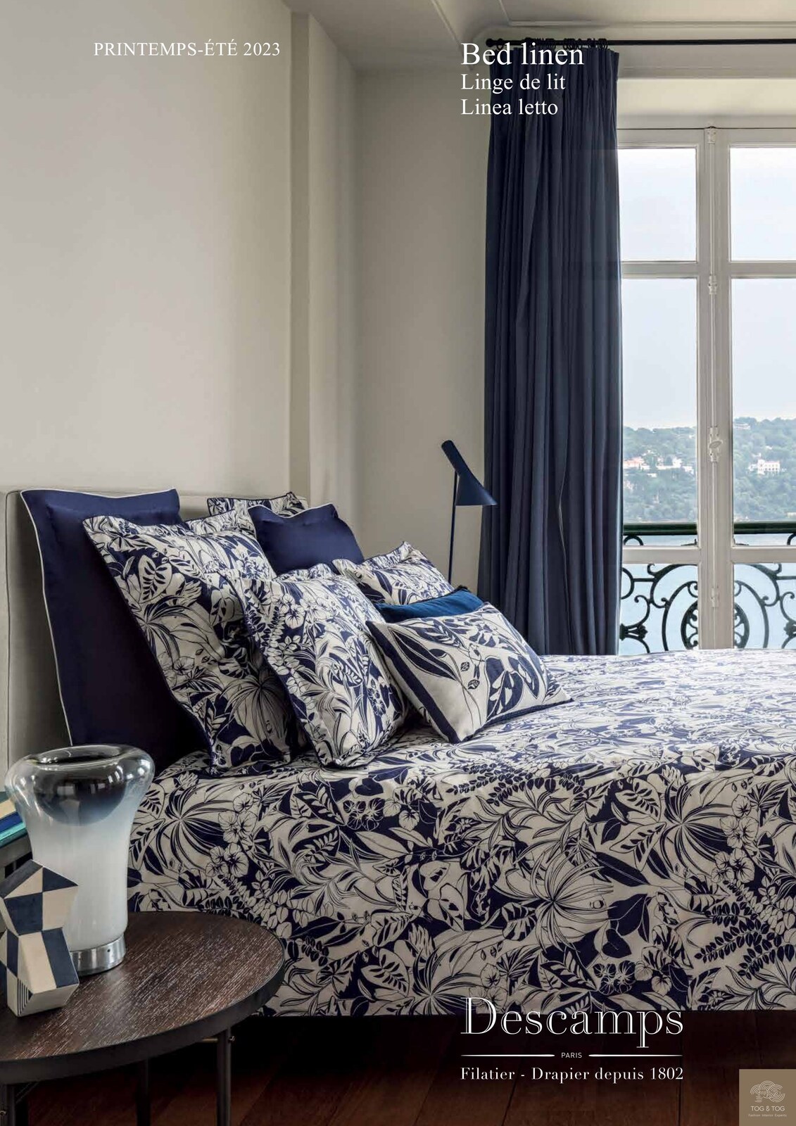 Descamps — DESCAMPS | Spring/Summer 2023 | Bedlinen