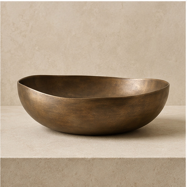 Artisan Bronze Bowl by TOG & TOG