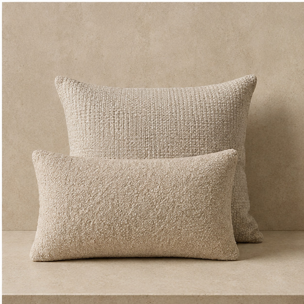 Textured Decorative Cushion Pair by TOG & TOG